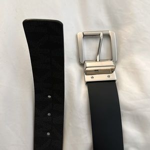 Reversible Black Michael Kors belt